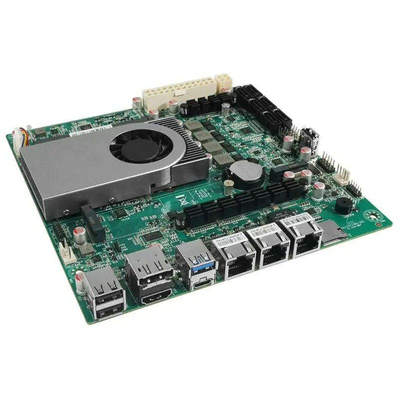 Nas Motherboard N100 6 Sata - Host NAS N150, motherboard SATA generasi