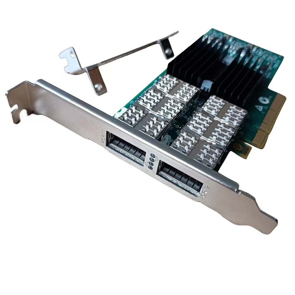 Kartu Adaptor Jaringan PCIe x8 - 10Gb Sfp+ Pcie Network Card Dual Port ulasan dan harga