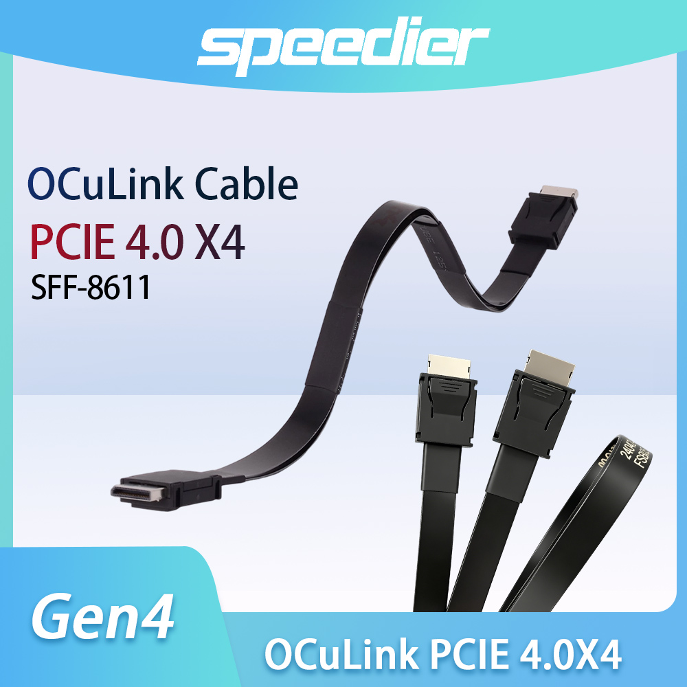 ADT-Link OCuLink SFF-8611 Kabe - External Gpu Dock Pcie 4.0 Oculink ulasan dan harga