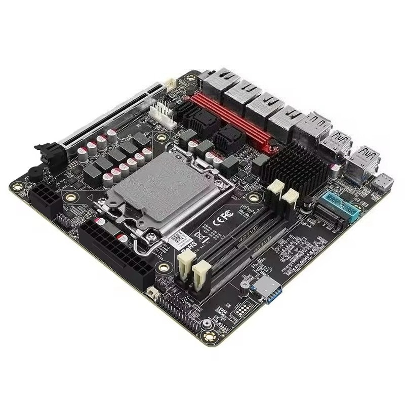 Motherboard NAS In-tel VPro Q6 - Lga 1700 Ddr5 Itx Motherboard ulasan dan harga