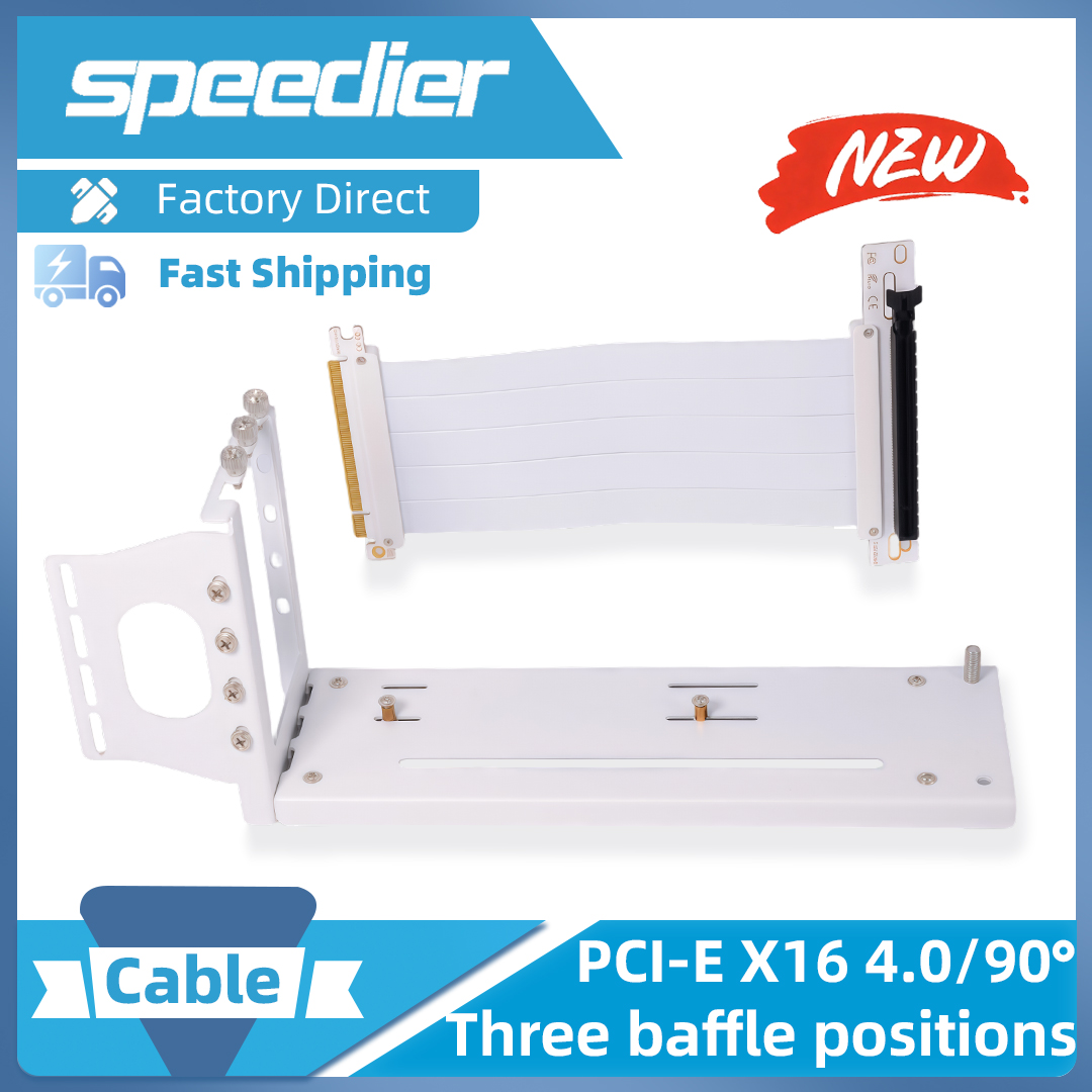 Kabel Ekstensi Kartu Grafis Ri - Pcie 4.0 X16 Riser Cable 90 Degree ulasan dan harga