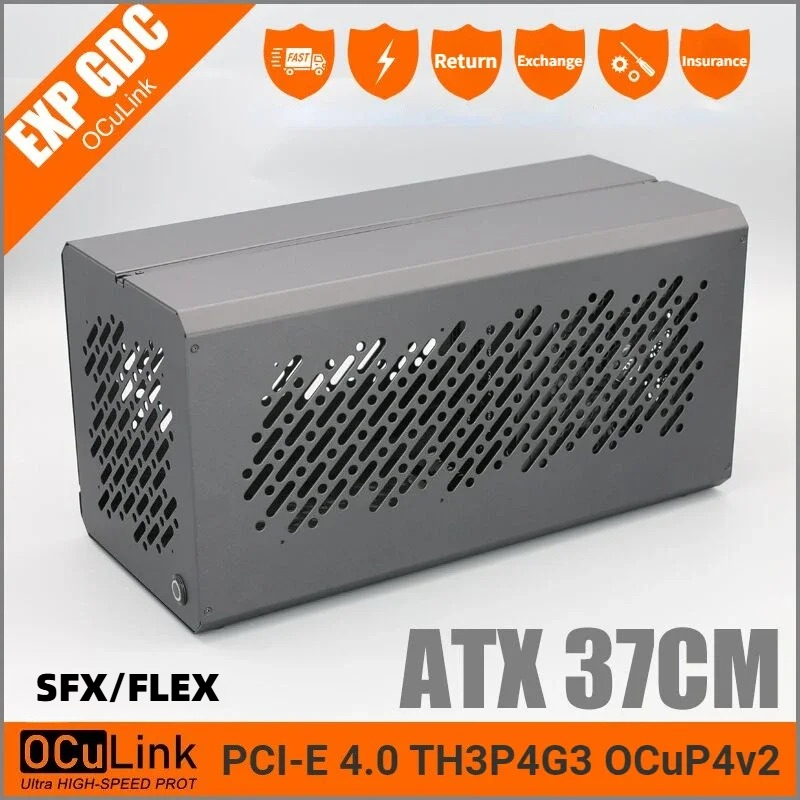 Casing Rangka Logam Untuk TH3P - External Gpu Dock Pcie 4.0 Oculink ulasan dan harga