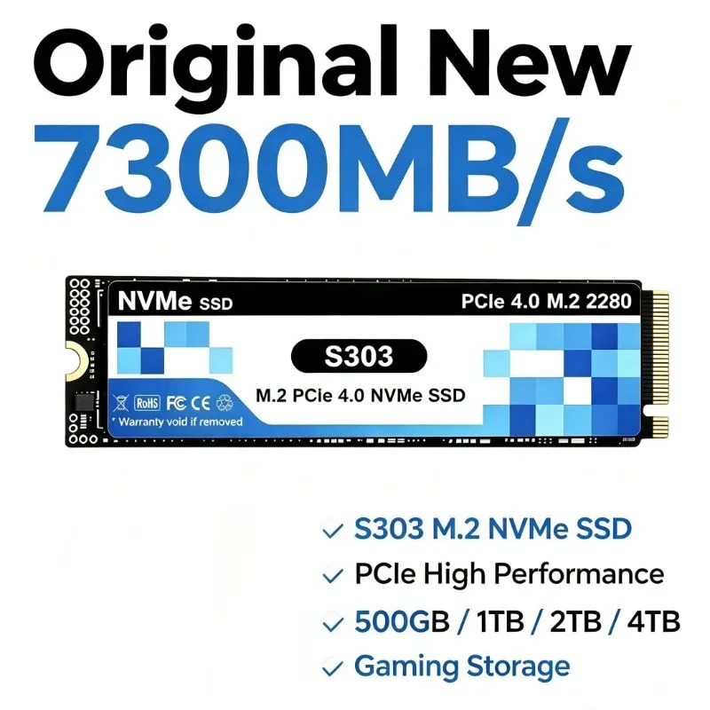 S303 500GB-4TB SSD Internal Ga - M.2 Nvme 4Tb Pcie 4.0 Ssd ulasan dan harga