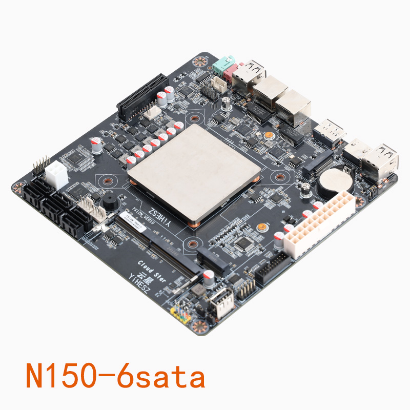 Motherboard NAS DDR4 N100/N150 - Nas Motherboard N100 6 Sata ulasan dan harga