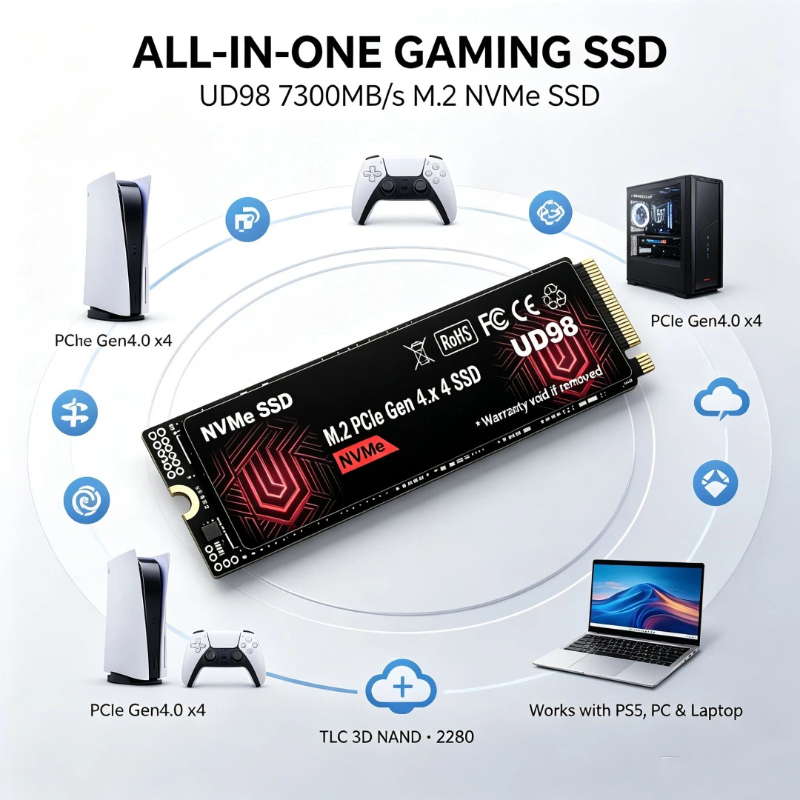 2026 SSD NVMe M.2 UD98 Origina - M.2 Nvme 4Tb Pcie 4.0 Ssd ulasan dan harga