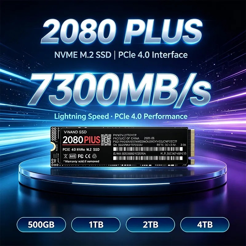 BARU 2080 PLUS NVMe M.2 2280 S - M.2 Nvme 4Tb Pcie 4.0 Ssd ulasan dan harga