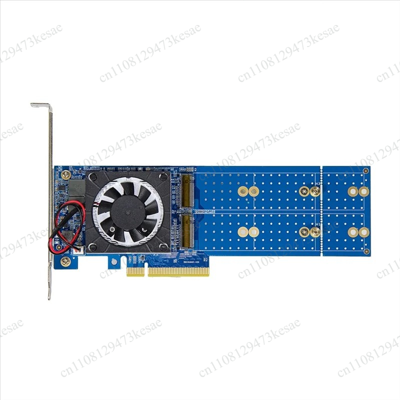 Kartu Ekspansi PCIe 4.0 NVMe M - Quad M.2 Nvme Pcie Bifurcation Card ulasan dan harga
