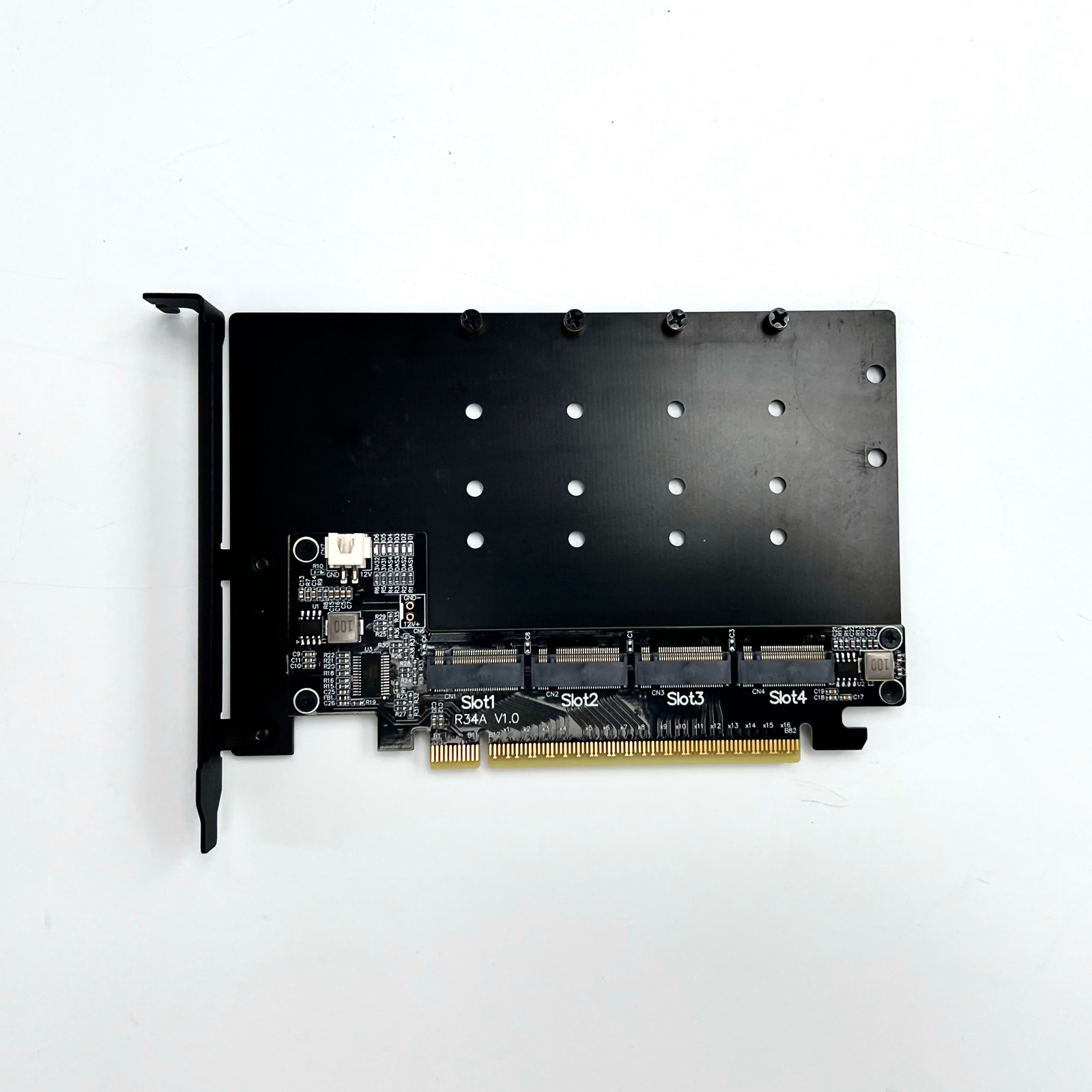 Adaptor Bifurkasi PCIe 5.0 x16 - Quad M.2 Nvme Pcie Bifurcation Card ulasan dan harga