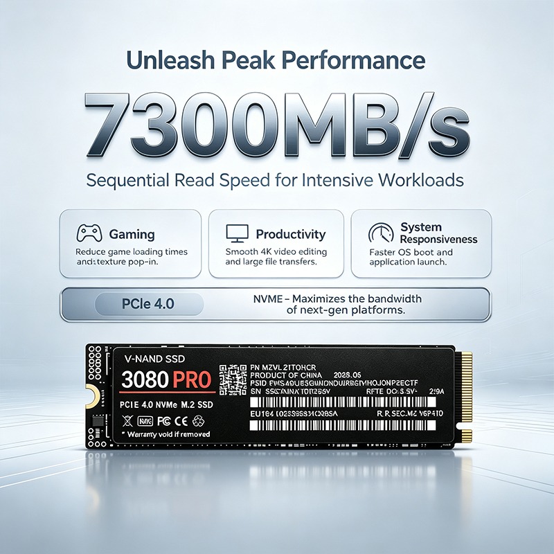 SSD M.2 NVMe untuk Gaming 3080 - M.2 Nvme 4Tb Pcie 4.0 Ssd ulasan dan harga